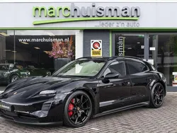 Zwart Gebruikt 2023 Porsche Taycan Sport Turismo Sedan | € 77.950 (Eerlijke prijs)