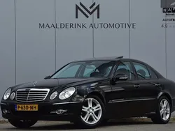 Zwart Gebruikt 2007 Mercedes E230 Avantgarde Sedan | € 14.990