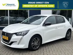 Wit Gebruikt 2022 Peugeot 208 Active Hatchback | € 19.935 (Eerlijke prijs)
