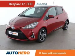 Rood Gebruikt 2019 Toyota Yaris Hybrid Style Hatchback | € 15.849 (Super prijs)