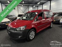 Rood Gebruikt 2010 VW Caddy Maxi Comfortline MPV | € 14.999 (Duur)
