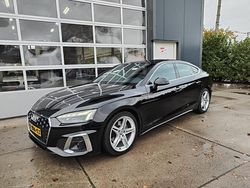 Zwart Gebruikt 2021 Audi A5 Sportback S-Line Hatchback | € 25.750 (Super prijs)