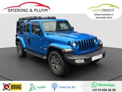 Blauw Gebruikt 2022 Jeep Wrangler Unlimited Sahara SUV | € 53.995 (Super prijs)