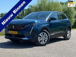 Blauw, metallic lak Gebruikt 2021 Peugeot 3008 Active SUV | € 14.950 (Eerlijke prijs)