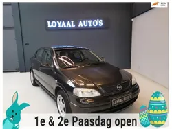 Zwart Gebruikt 2002 Opel Astra Edition Hatchback | € 999 (Iets duurder)