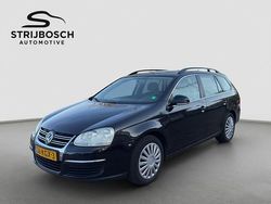 Zwart (metallic) Gebruikt 2009 VW Golf VI Comfortline Stationwagen | € 1.990 (Goede deal)