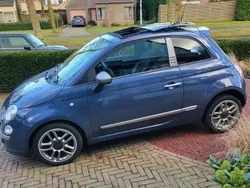 Blauw Gebruikt 2011 Fiat 500 Lounge Hatchback | € 4.950