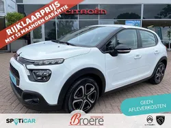 Wit Gebruikt 2022 Citroën C3 Feel Hatchback | € 13.990 (Eerlijke prijs)