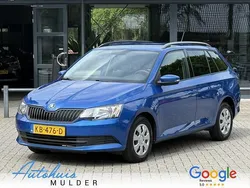 Blauw Gebruikt 2016 Skoda Fabia Ambition Stationwagen | € 7.745 (Super prijs)