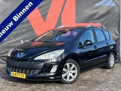 Zwart Gebruikt 2009 Peugeot 308 Stationwagen | € 2.948 (Iets duurder)