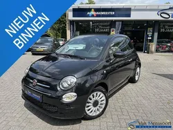 Zwart Gebruikt 2020 Fiat 500C Lounge Cabriolet | € 13.950 (Eerlijke prijs)