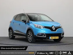 Twotone bleu pacifique / noir Gebruikt 2017 Renault Captur Dynamique SUV | € 12.745 (Eerlijke prijs)