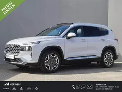 Glacier white pearl metallic (w3a) Gebruikt 2021 Hyundai Santa Fe Premium SUV | € 35.885 (Goede deal)