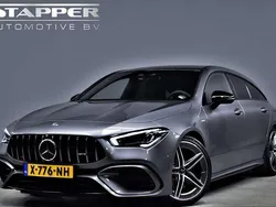 Grijs, metallic lak Gebruikt 2020 Mercedes CLA45 AMG Shooting Brake Premium Stationwagen | € 55.995 (Iets duurder)