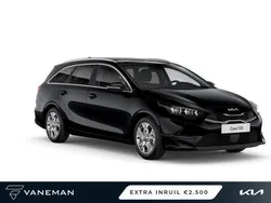 Zwart Nieuw 2025 Kia Ceed Sportswagon Comfort Stationwagen | € 24.595 (Super prijs)
