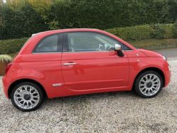Rood Gebruikt 2015 Fiat 500 Lounge Cabriolet | € 8.500 (Eerlijke prijs)