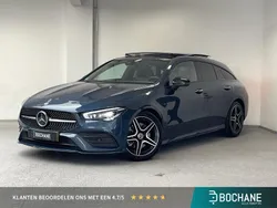 Blauw Gebruikt 2021 Mercedes CLA200 Shooting Brake AMG line Stationwagen | € 29.685
