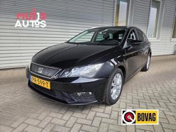 Zwart, metallic lak Gebruikt 2017 Seat Leon ST Business Stationwagen | € 11.995 (Eerlijke prijs)