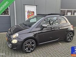 Zwart Gebruikt 2018 Fiat 500C Cabriolet | € 9.885 (Eerlijke prijs)