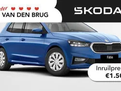 Blauw Nieuw 2025 Skoda Fabia Selection Hatchback | € 25.679 (Eerlijke prijs)