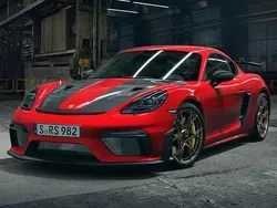 Rood Gebruikt 2023 Porsche 718 Cayman Coupé | € 249.900