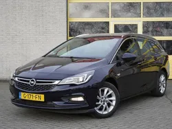 Blauw, metallic lak Gebruikt 2019 Opel Astra Innovation Stationwagen | € 9.750 (Goede deal)