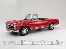 Rood Gebruikt 1966 Mercedes 230 Cabriolet | € 59.950