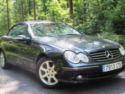 Blauw, metallic lak Gebruikt 2004 Mercedes CLK200 Elegance Cabriolet | € 7.100 (Super prijs)