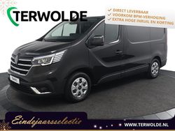 Zwart Nieuw 2025 Renault Trafic Van | € 30.170 (Super prijs)