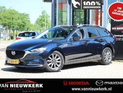 Deep chrysthal blue (blauw mica) Gebruikt 2022 Mazda 6 Stationwagen | € 29.900 (Iets duurder)