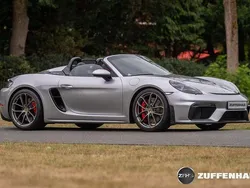 Zilver, metallic lak Gebruikt 2021 Porsche 718 Boxster Cabriolet | € 125.718