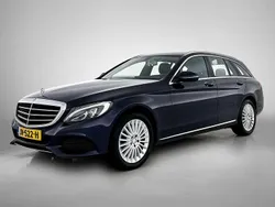 Blauw Gebruikt 2016 Mercedes C180 Ambition Stationwagen | € 13.995 (Goede deal)