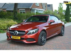 Rood Gebruikt 2017 Mercedes C400 Prestige Cabriolet | € 28.995 (Eerlijke prijs)