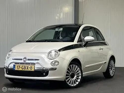 Wit, metallic lak Gebruikt 2008 Fiat 500 Lounge Hatchback | € 4.445 (Eerlijke prijs)
