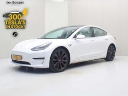 Wit Gebruikt 2020 Tesla Model 3 Performance Sedan | € 25.900 (Goede deal)