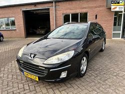 Zwart Gebruikt 2007 Peugeot 407 Stationwagen | € 1.495 (Iets duurder)