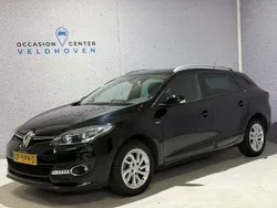 Zwart Gebruikt 2015 Renault Mégane GrandTour LIMITED Stationwagen | € 7.950 (Eerlijke prijs)