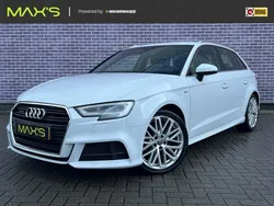 Wit, metallic lak Gebruikt 2017 Audi A3 Sportback Design Hatchback | € 18.899 (Goede deal)