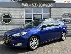 Blauw Gebruikt 2017 Ford Focus Titanium Stationwagen | € 7.995 (Goede deal)