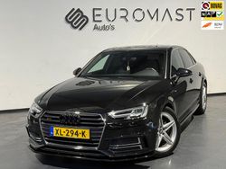 Zwart Gebruikt 2019 Audi A4 S-Line Sedan | € 24.450