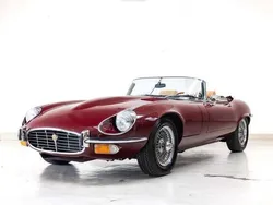 Roodregency red Gebruikt 1972 Jaguar E-Type Cabriolet | € 107.500