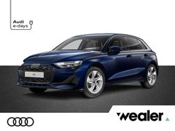 Blauw, metallic lak Nieuw 2025 Audi A3 Sportback e-tron Advanced Hatchback | € 48.023 (Iets duurder)