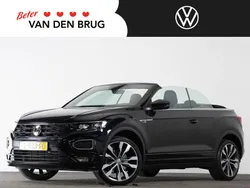 Zwart Gebruikt 2021 VW T-Roc Cabriolet R-line Cabriolet | € 32.895 (Eerlijke prijs)