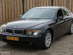 Zwart Gebruikt 2001 BMW 735 Sedan | € 5.995