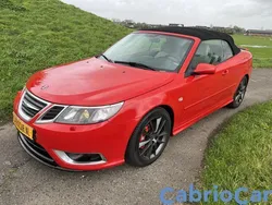 Rood Gebruikt 2008 Saab 9-3 Cabriolet Aero Cabriolet | € 19.950