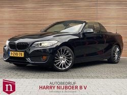 Zwart Gebruikt 2015 BMW 220 Cabriolet | € 18.400 (Goede deal)