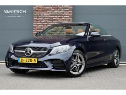 Blauw Gebruikt 2018 Mercedes C200 AMG Line Premium Plus Cabriolet | € 38.500 (Iets duurder)
