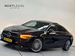 Zwart Gebruikt 2024 Mercedes CLA180 AMG line Plus Sedan | € 42.950 (Super prijs)