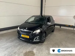 Zwart Gebruikt 2020 Peugeot 108 Allure Hatchback | € 11.900 (Eerlijke prijs)