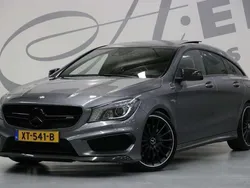 Grijs, metallic lak Gebruikt 2015 Mercedes CLA45 AMG Shooting Brake AMG Stationwagen | € 31.450 (Duur)